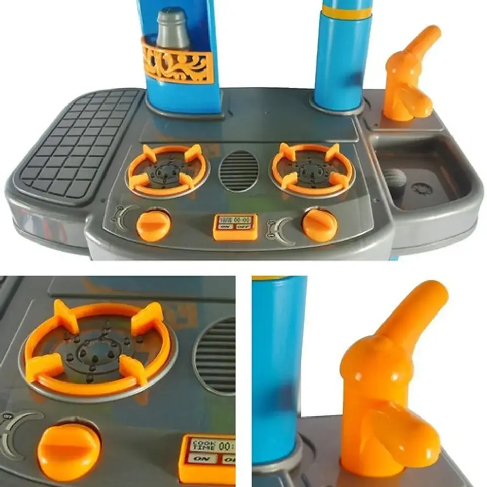Set Cocina Juguete Niñas Infantil Horno Luz 008-26 8