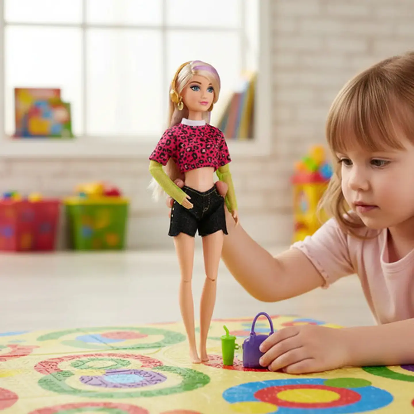 Muñeca Anlily  30 Cm Fashionista Accesorios Ve 4