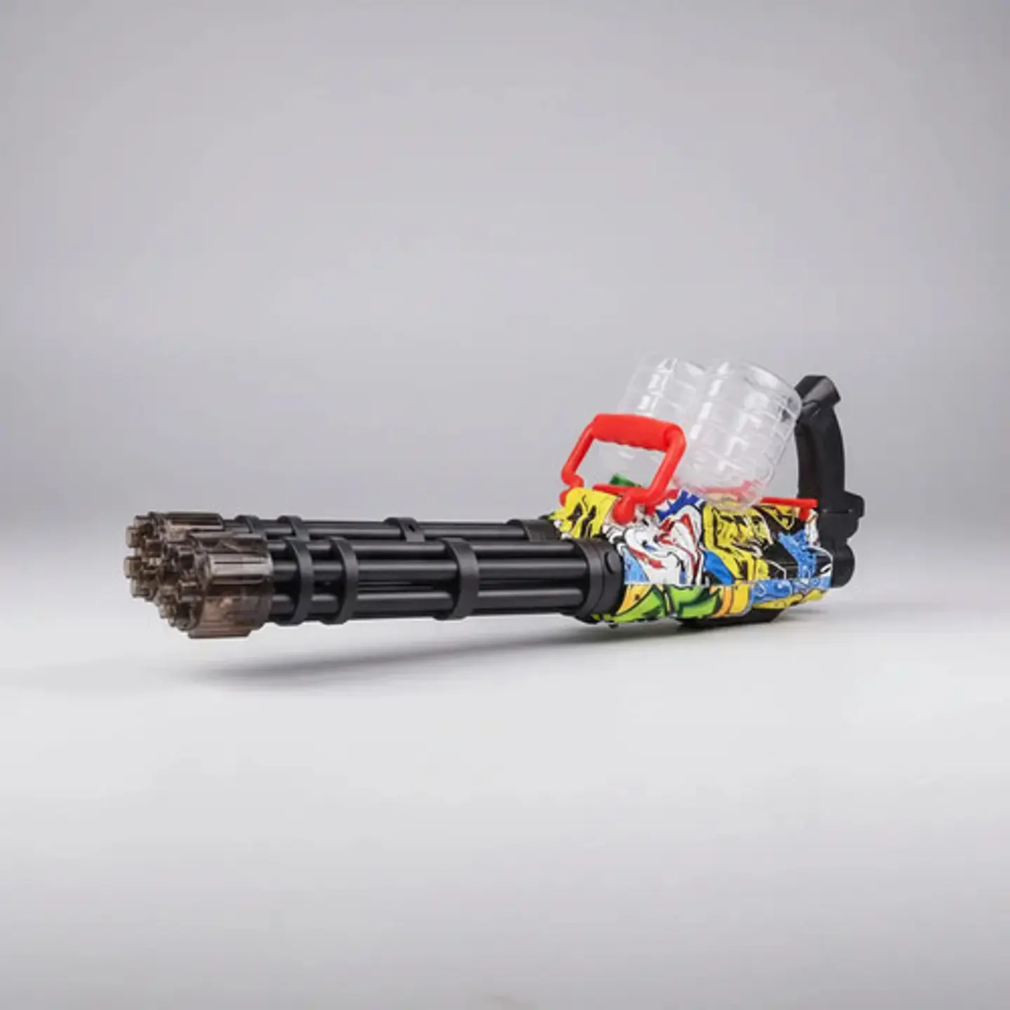 Minigun Pistola Hidrogel Recargable Con Orvis Y Luces 4