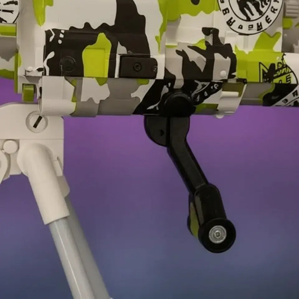 Minigun Pistola Hidrogel Recargable Con Orvis Y Luces 21