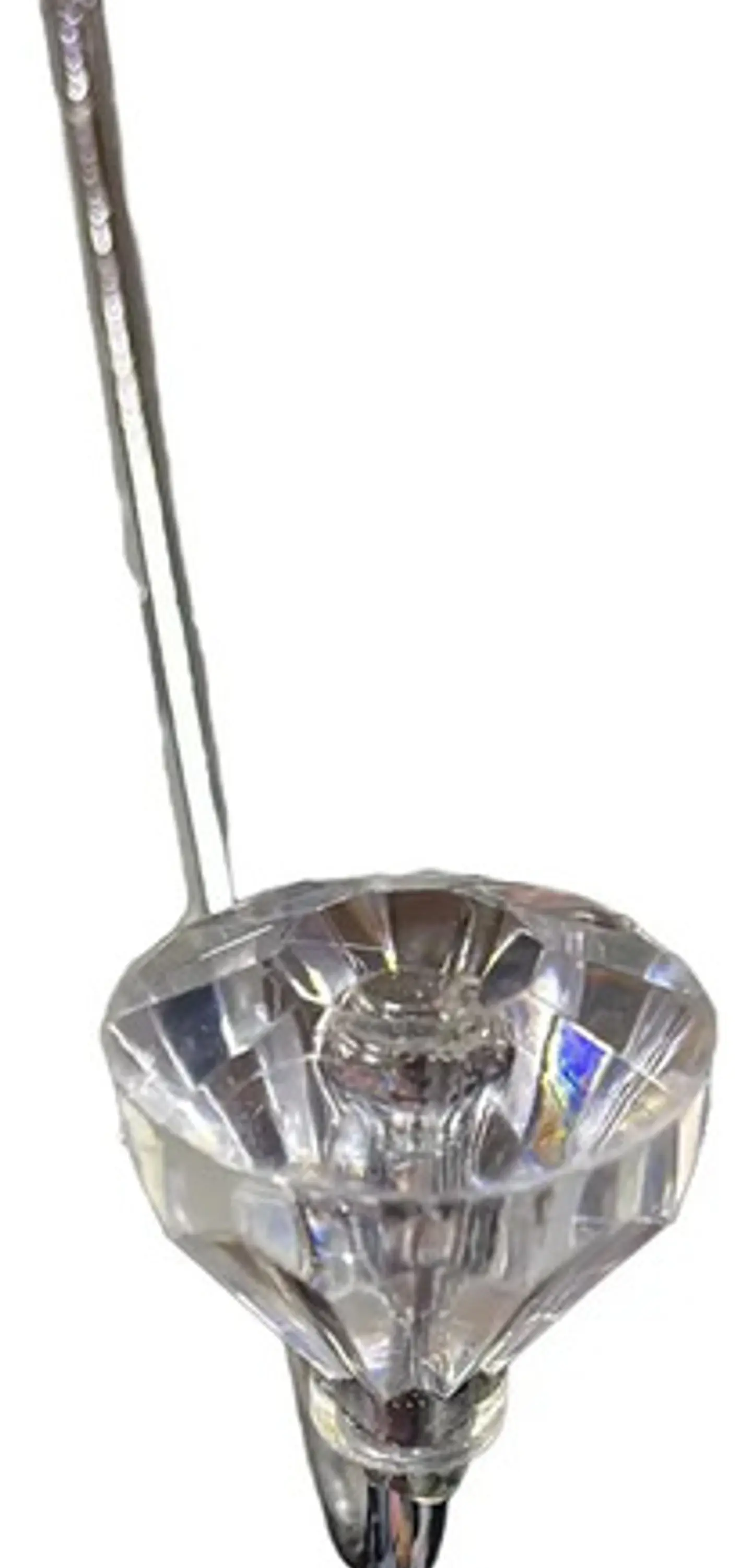 Perchero Metálico Cristal Para Puerta 10 Ganchos Ropa Lujo Diamantes 4