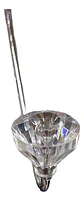 Perchero Metálico Cristal Para Puerta 10 Ganchos Ropa Lujo Diamantes - Miniatura 4