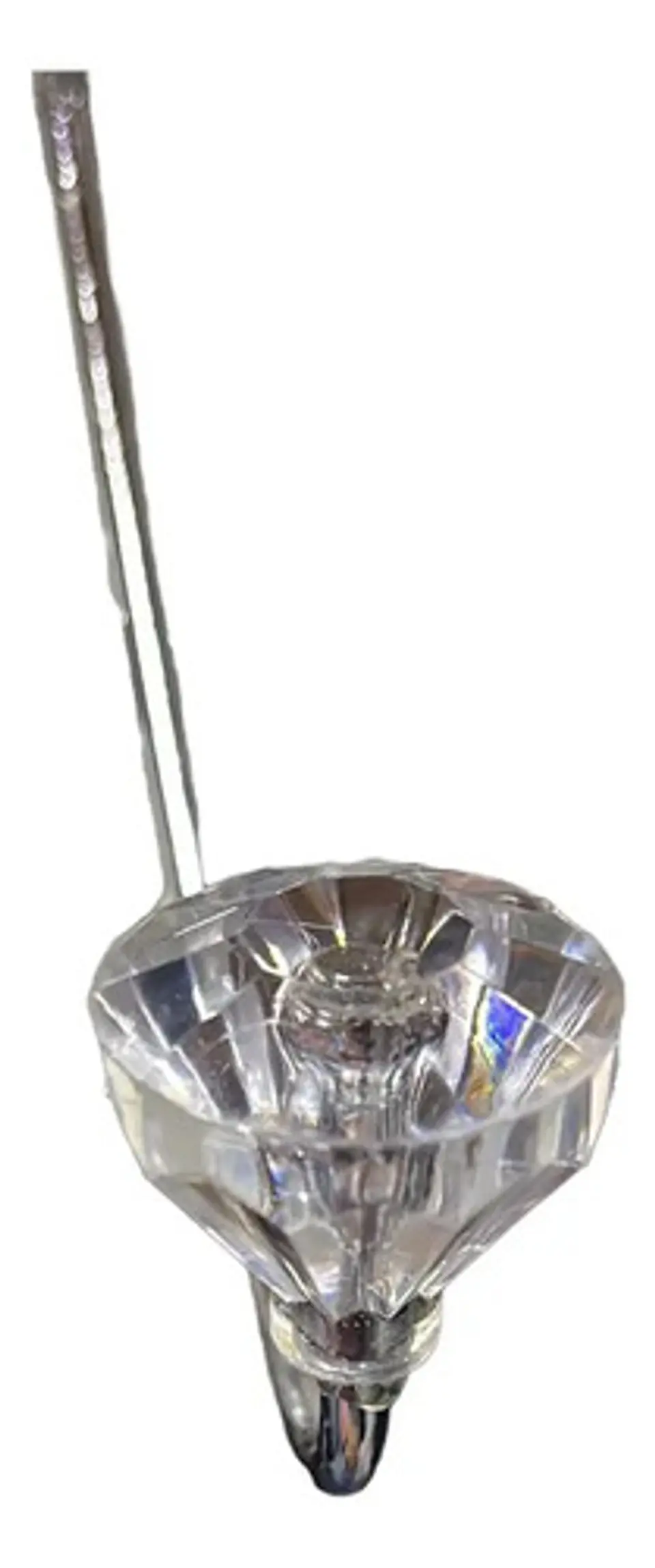 Perchero Metálico Cristal Para Puerta 10 Ganchos Ropa Lujo Diamantes 4