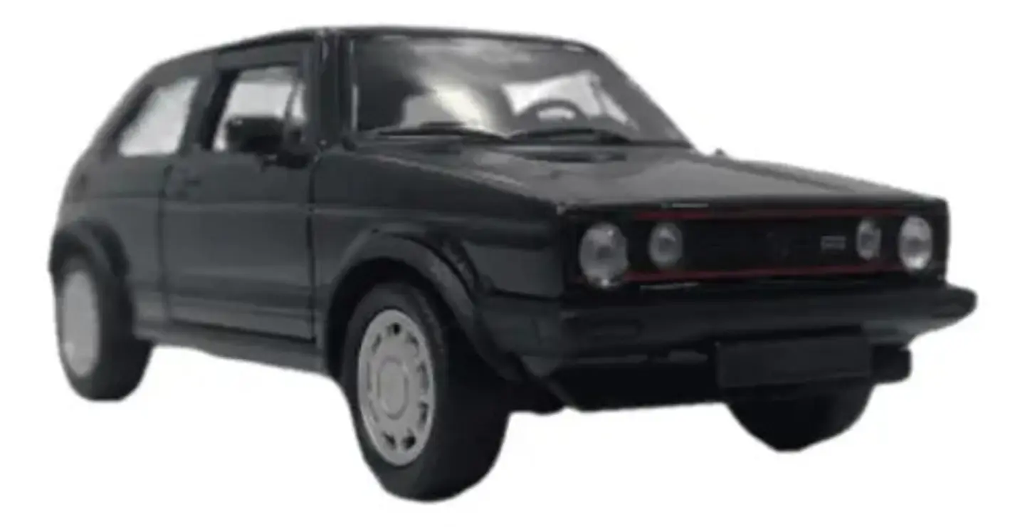 Volkswagen Golf 1 Gti, Escala 1:36, Metal, 11 Cms Largo Color Verde Oscuro 1