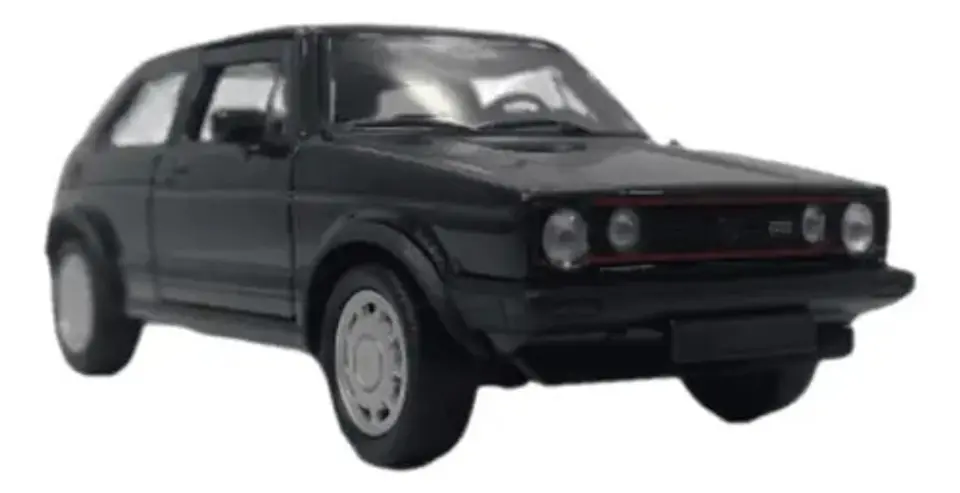 Volkswagen Golf 1 Gti, Escala 1:36, Metal, 11 Cms Largo Color Verde Oscuro 1