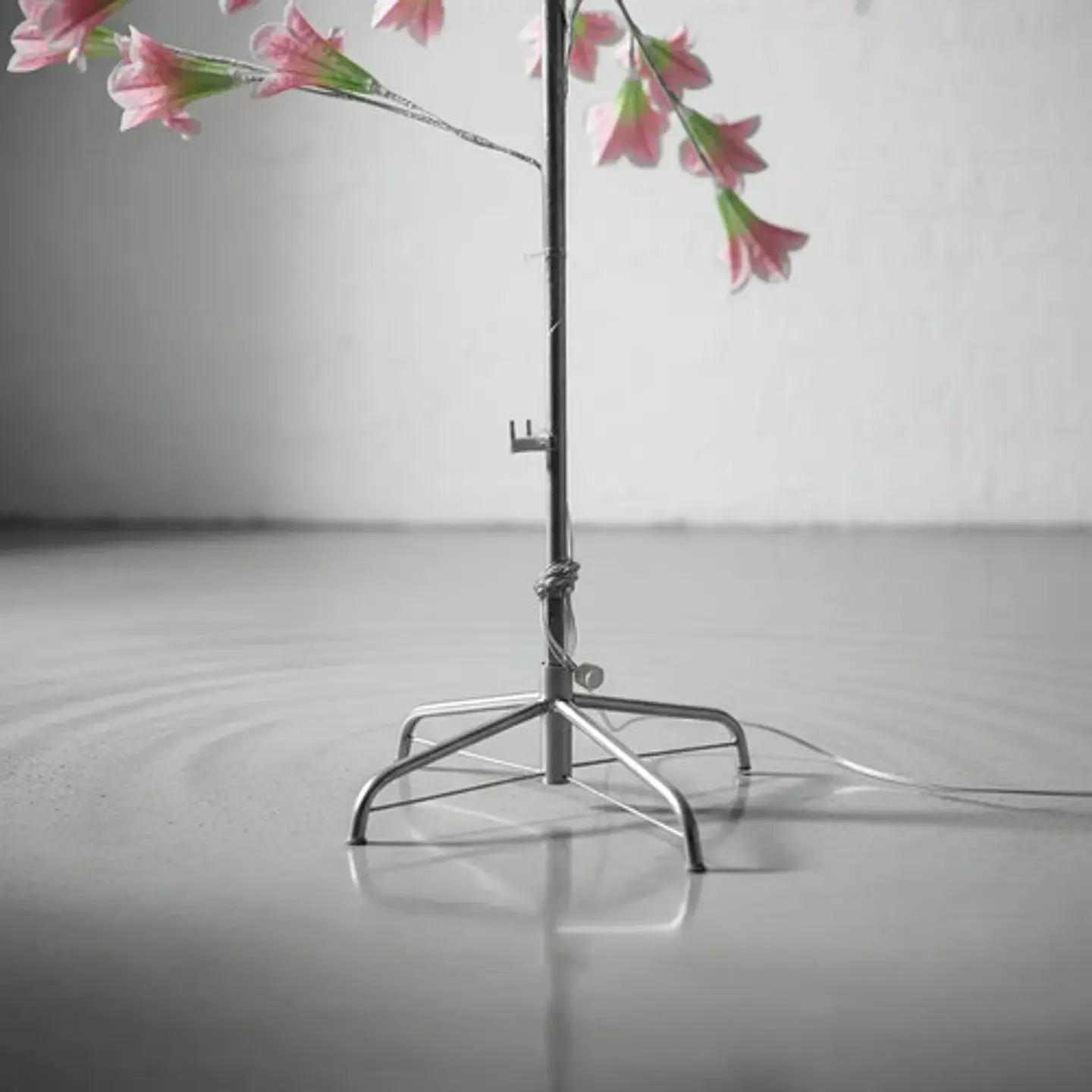 Arbol Hojas Luz Decoración Bodas Color Rosa 130 Cm Navidad 5