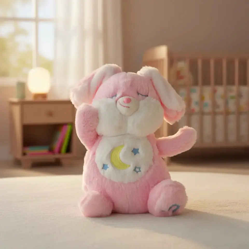 Peluche Para Dormir Que Respira Luces Y Sonidos Niños 5