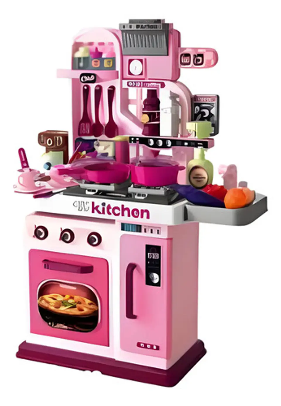 Cocina Juguete 008-969 Color Rosa Chicle 1