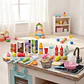 Cocina Infantil Grande Chef 97cm Agua Vapor Sonidos 74pcs - Miniatura 3