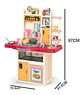 Cocina Infantil Grande Chef 97cm Agua Vapor Sonidos 74pcs - Miniatura 7