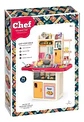 Cocina Infantil Grande Chef 97cm Agua Vapor Sonidos 74pcs - Miniatura 13