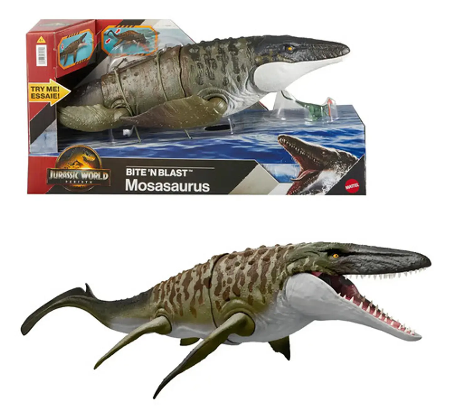 Jurassic World Rebirth The Movie Dinosaurio Mosasaurus 1