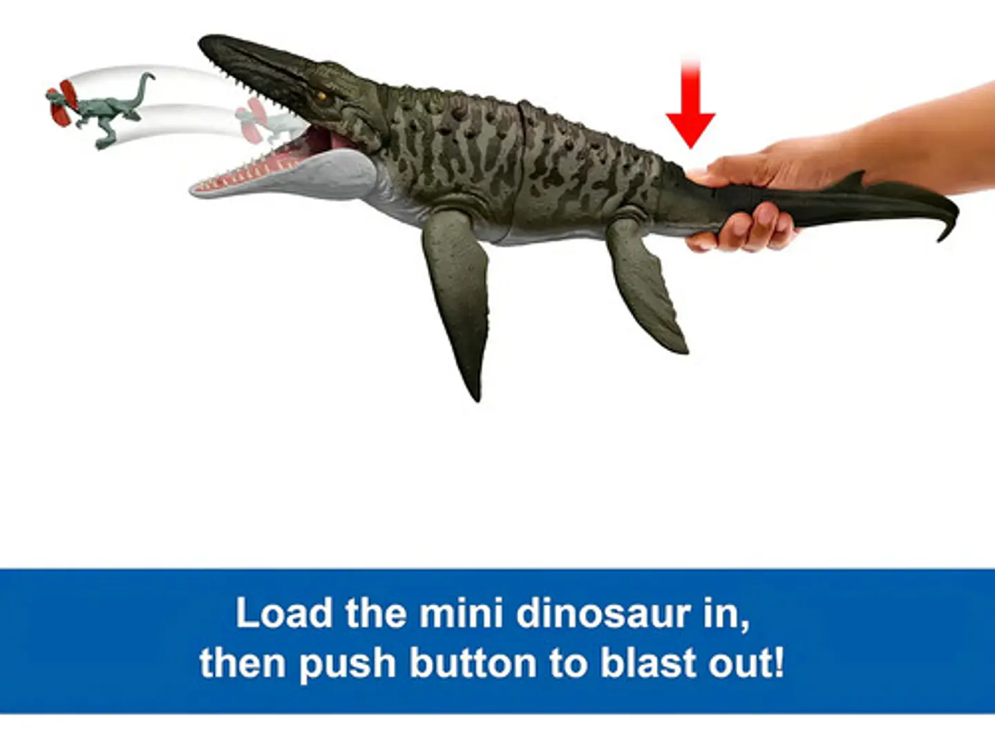 Jurassic World Rebirth The Movie Dinosaurio Mosasaurus 7