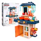 Cocinita Infantil Modern Kitchen 889-170 Azul Con Sonido Y Luz 63cm 42 Piezas 889-167 Azul - Miniatura 1