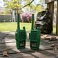 Walkie Talkies Radio Infantil 400 Metros Alcance Verde Milit - Miniatura 2