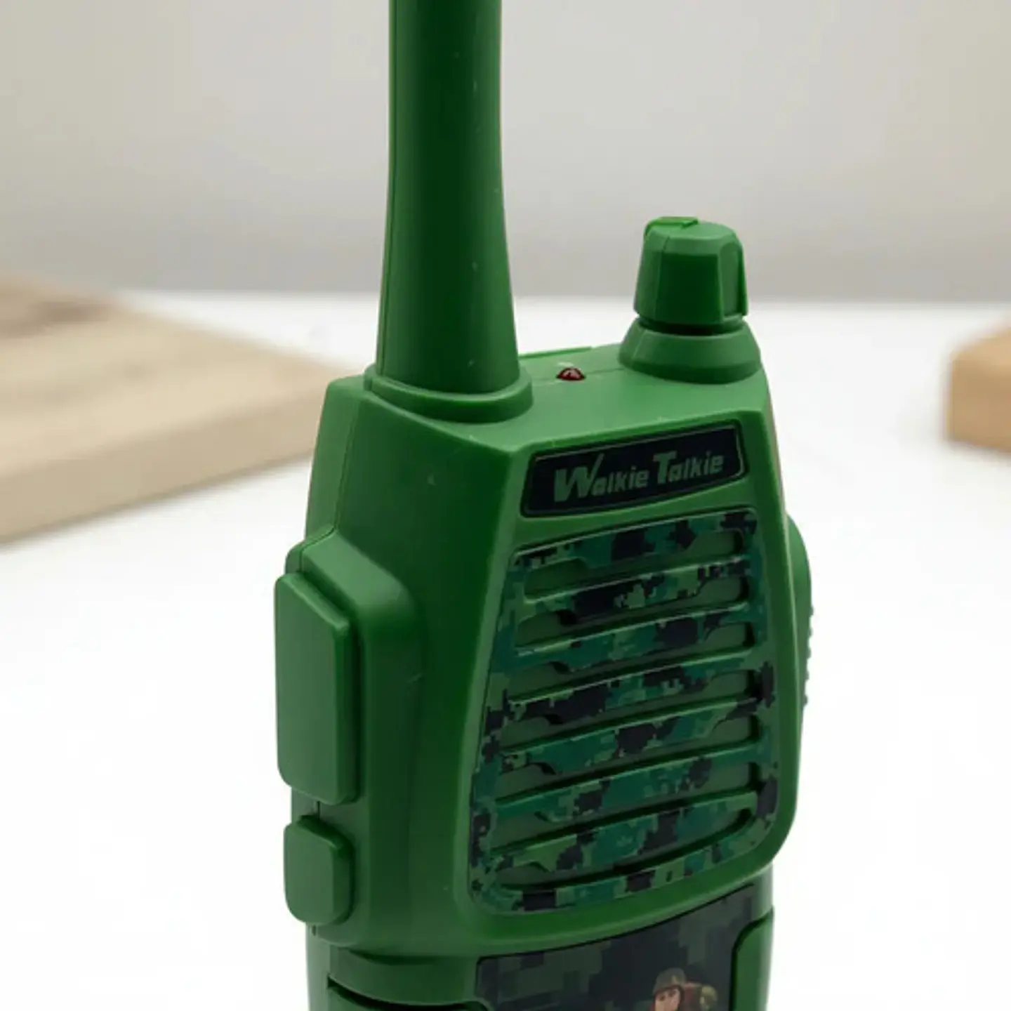 Walkie Talkies Radio Infantil 400 Metros Alcance Verde Milit 5