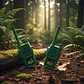Walkie Talkies Radio Infantil 400 Metros Alcance Verde Milit - Miniatura 6