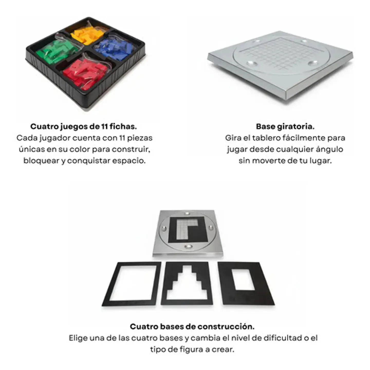 Juego Ingenio 3d Cubo Magico Logica Espacial 148pcs Tetris 4