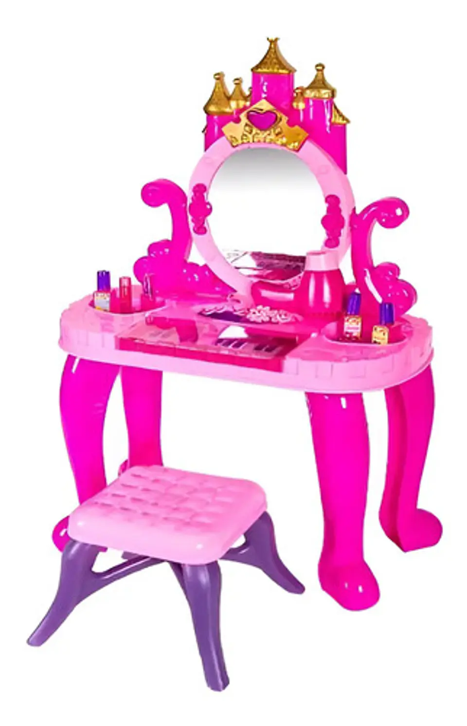 Piano Vanity Tocador Niñas Secador Musical 661-36 1