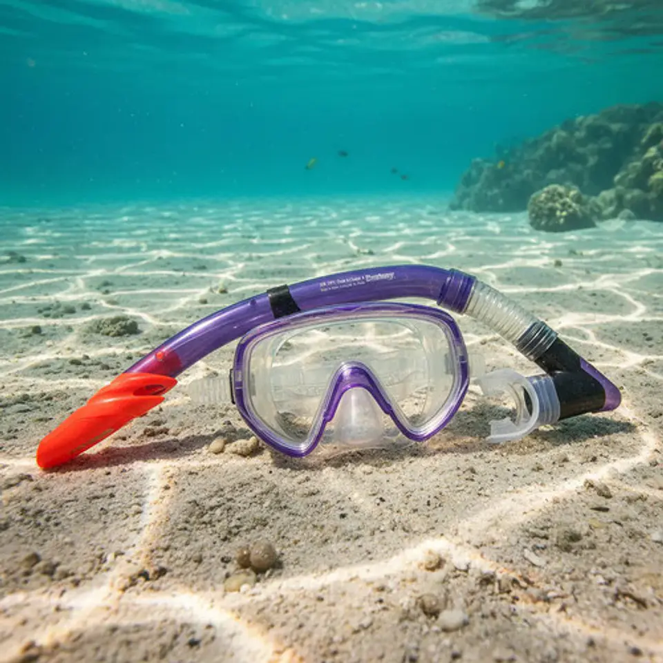 Set Snorkel Bestway Con Válvula Rompeolas Y Purga 1