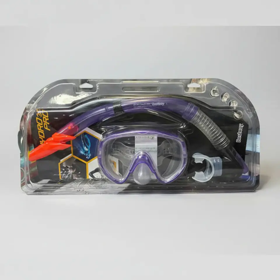 Set Snorkel Bestway Con Válvula Rompeolas Y Purga 2