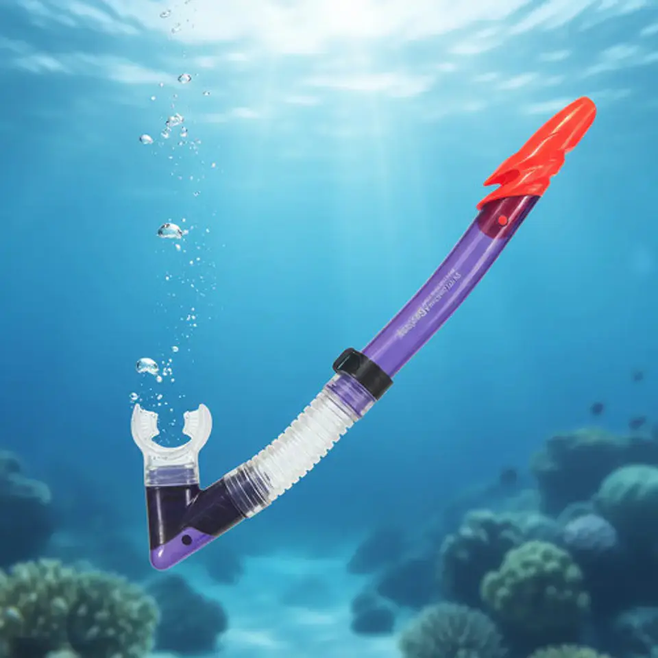 Set Snorkel Bestway Con Válvula Rompeolas Y Purga 3