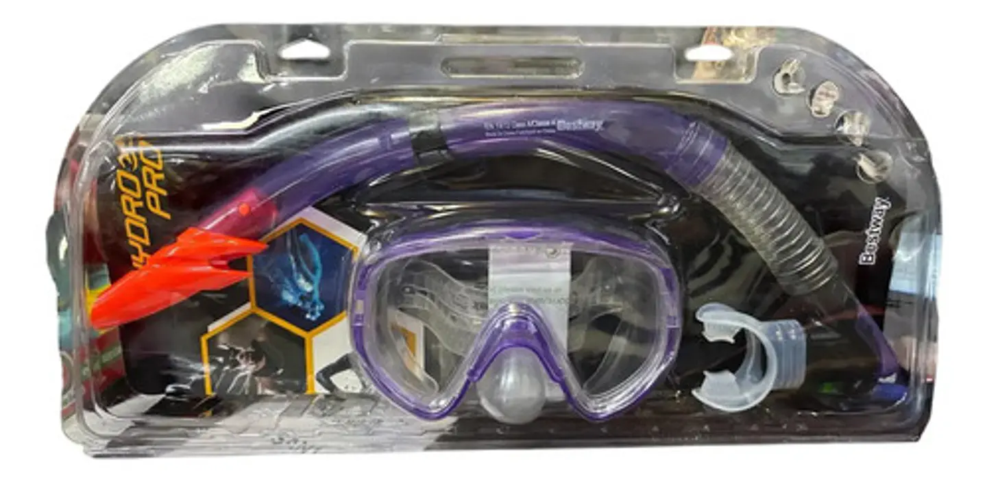 Set Snorkel Bestway Con Válvula Rompeolas Y Purga 6