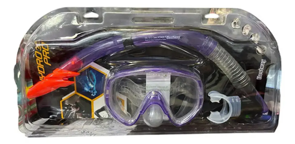 Set Snorkel Bestway Con Válvula Rompeolas Y Purga 6