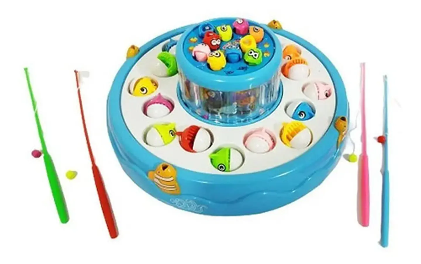 Juego De Pesca Para Niños Fishing Game Luces Sonido 8002 8