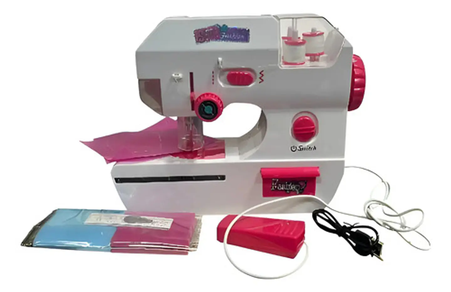 Maquina De Coser De Juguete Sewing Machine Niñas Blanco 2