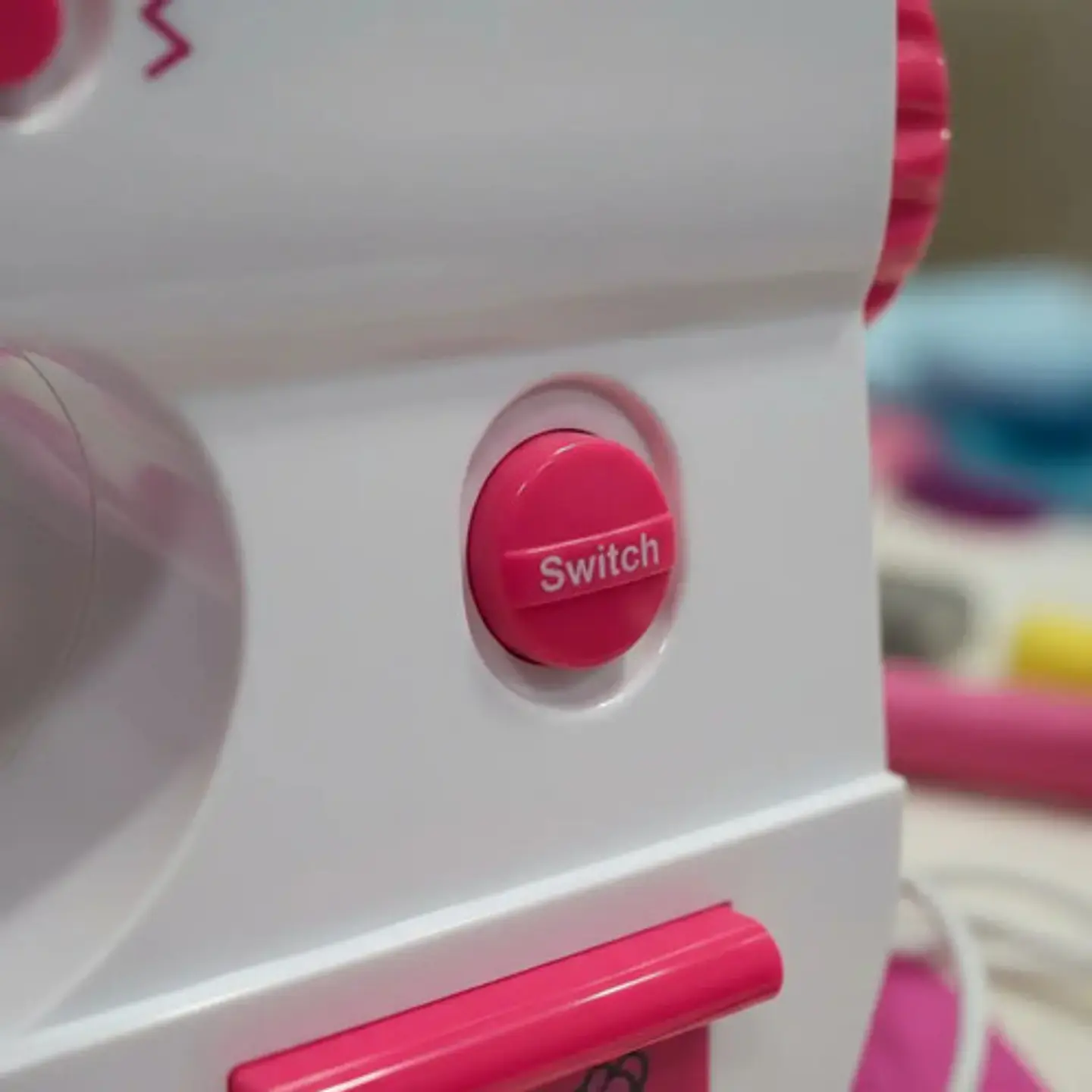 Maquina De Coser De Juguete Sewing Machine Niñas Blanco 6