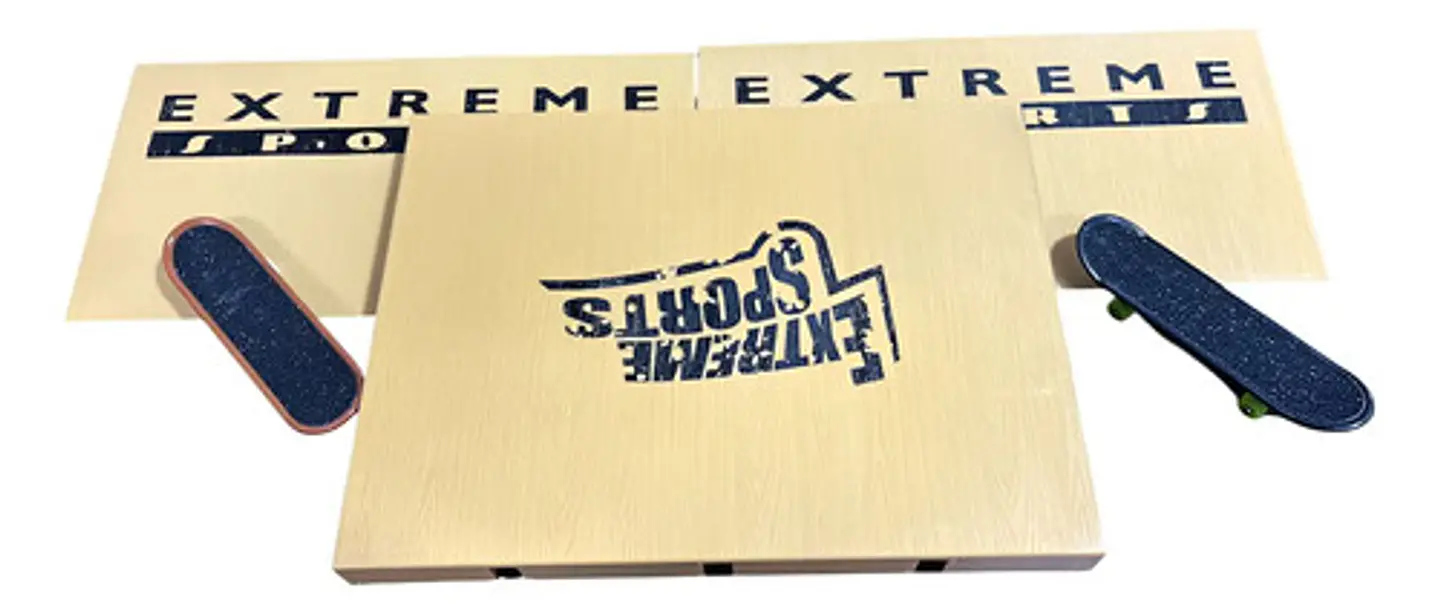 Kit Patineta De Dedos Fingerboard Con Rampa Y Accesorios 2