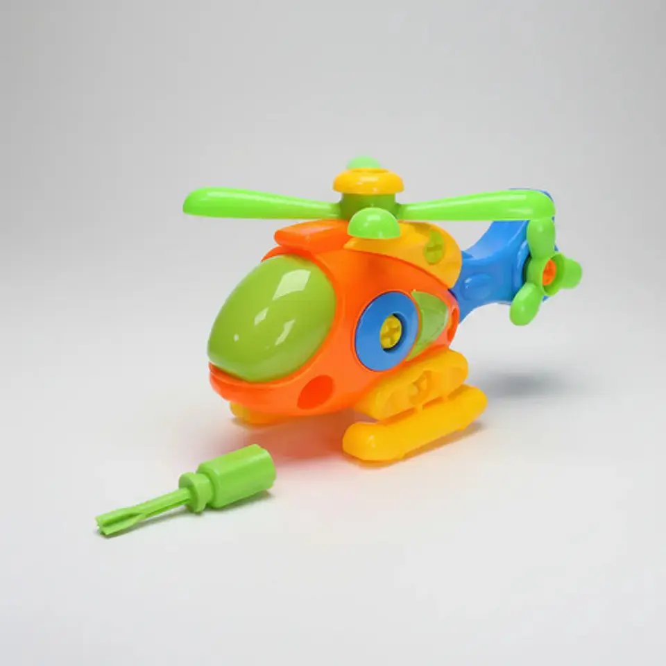 Helicóptero Armable  3+ Años Plástico Surtido 1