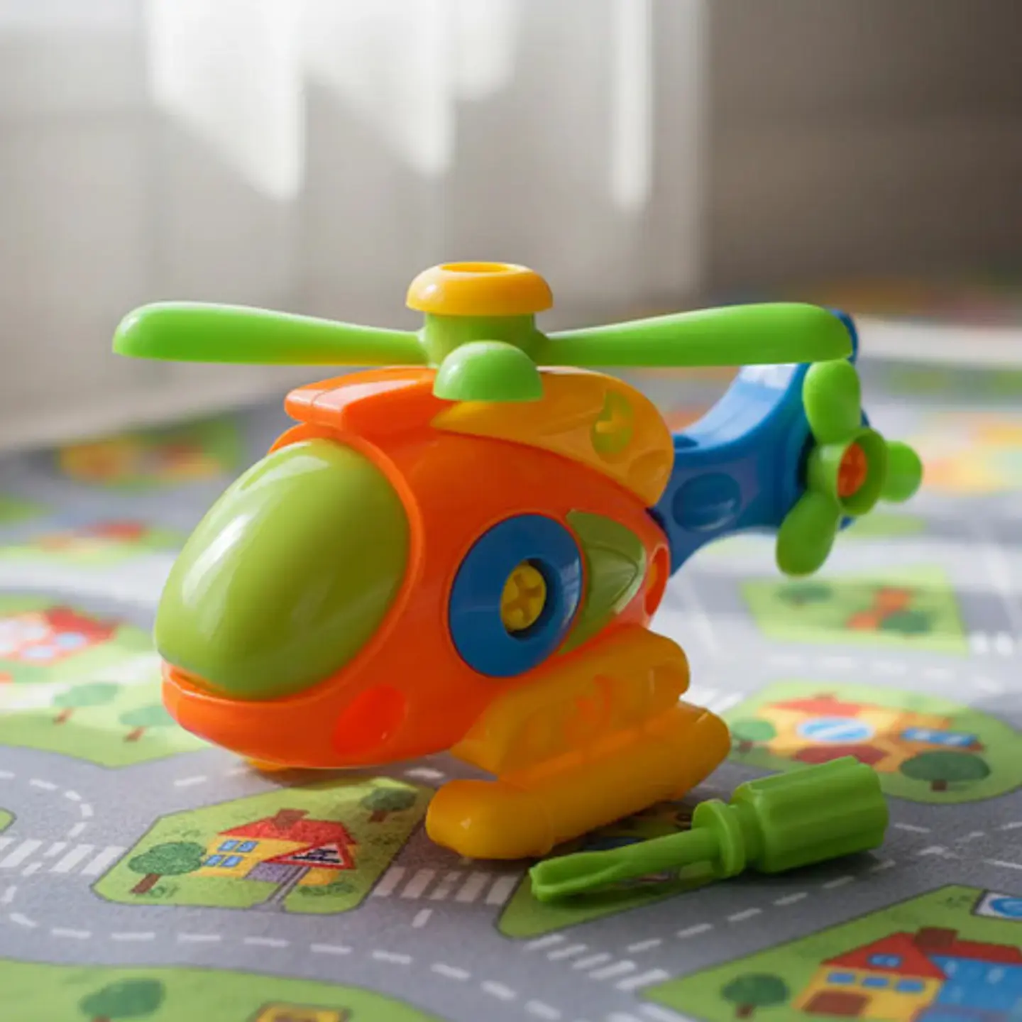 Helicóptero Armable  3+ Años Plástico Surtido 6