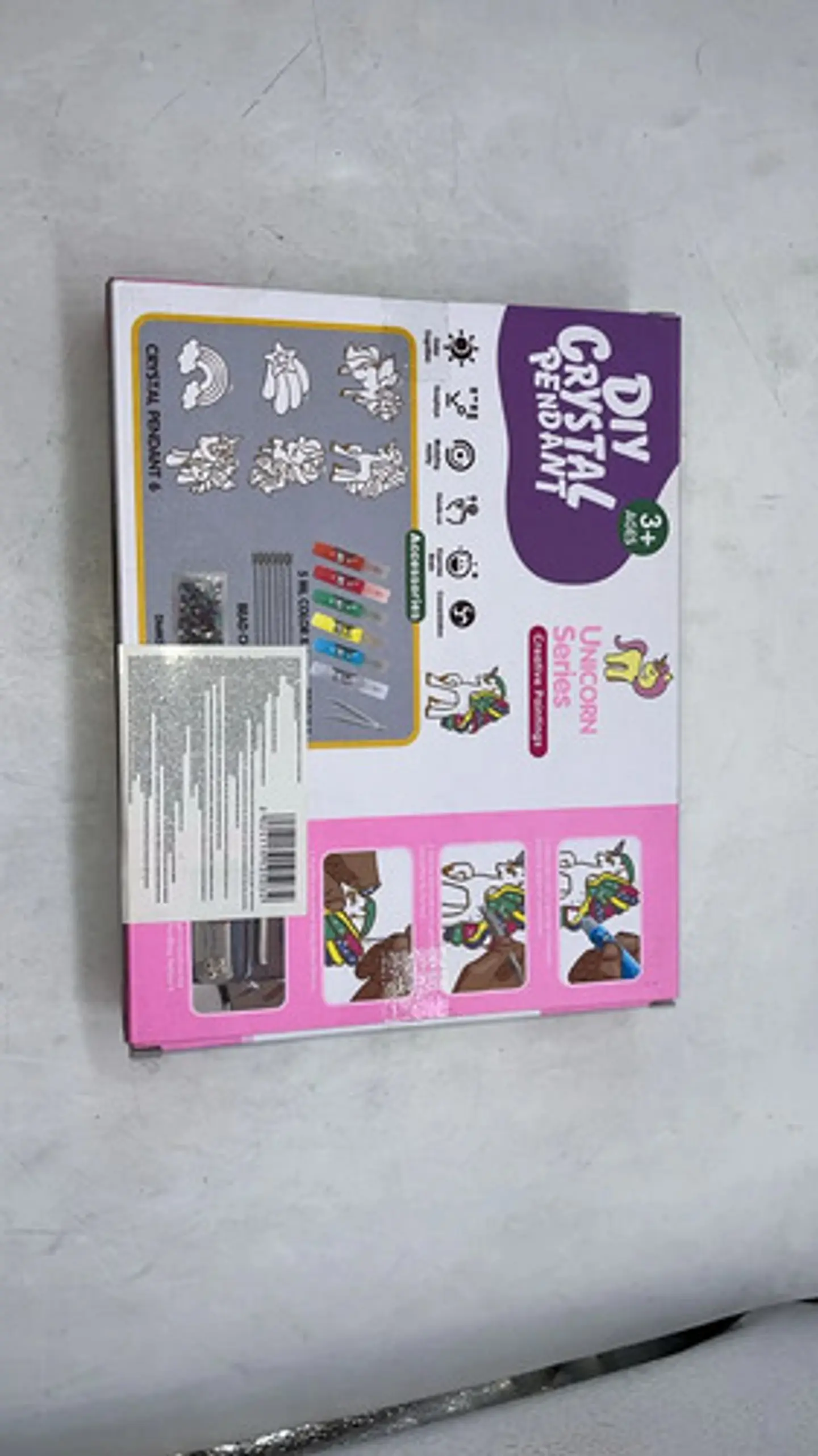 Kit Manualidades Dijes Unicornio Para Niños Diy Pintura 5