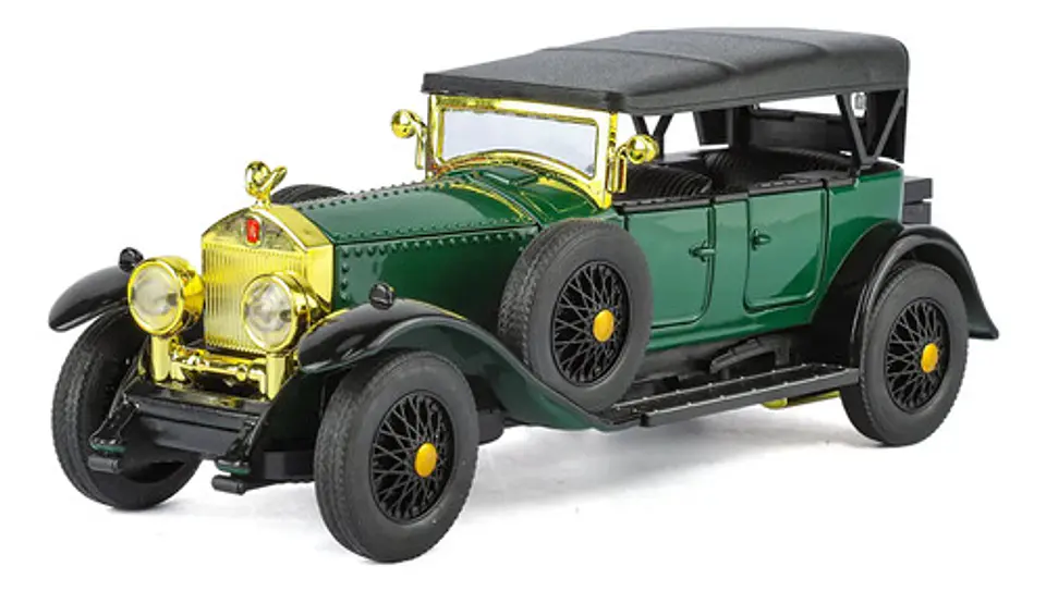 Carro Rolls Royce Phantom I A Escala 1:32 Clasico Luz Sonido 1