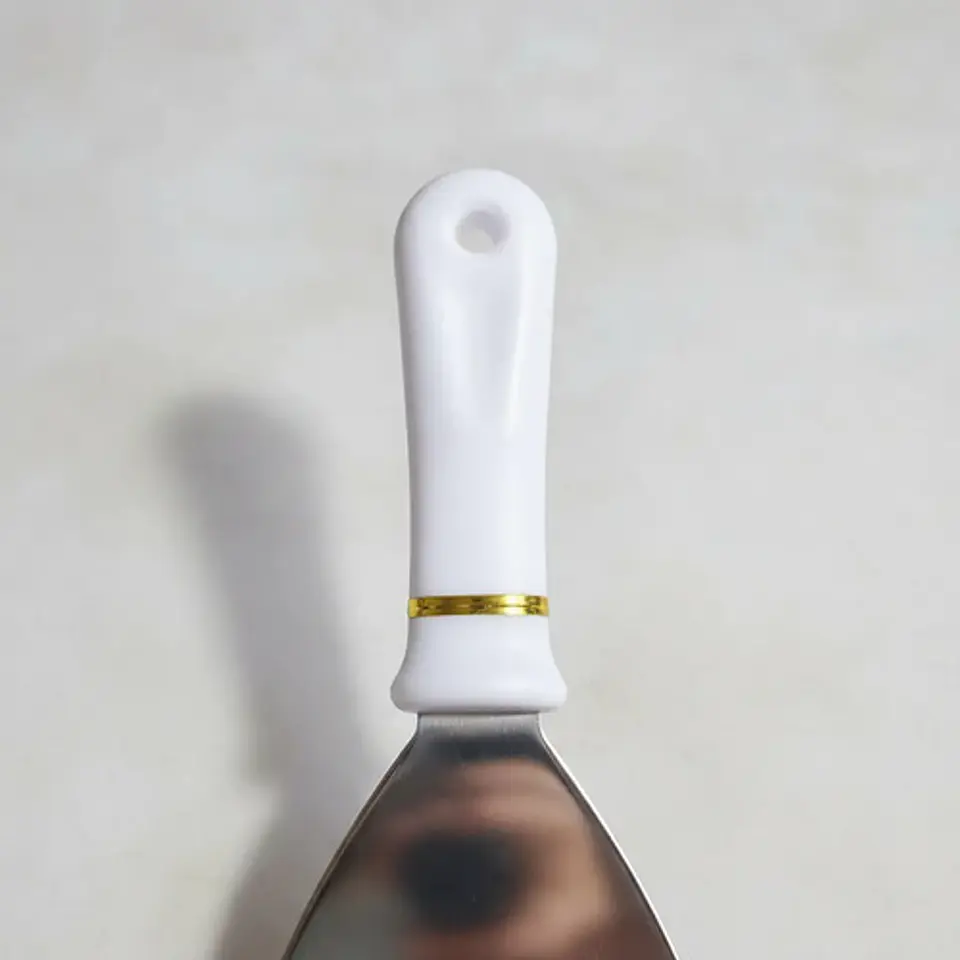 Espátula Raspe De Acero Inoxidable Para Repostería Y Masas Blanco 5