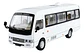 Carro A Escala 1:24 Buseta Toyota Coaster Metálica Blanca - Miniatura 1