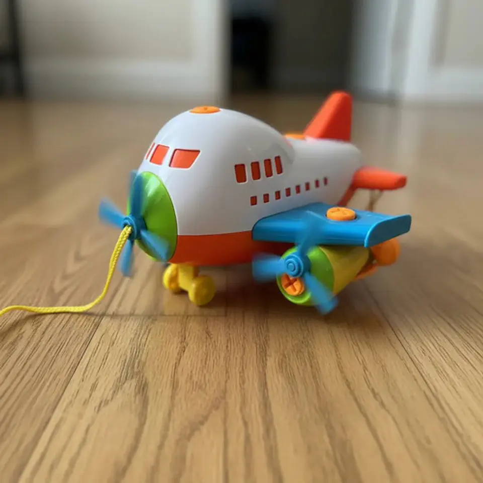 Avión De Juguete De Arrastre Y Desarmable Didáctico Surtido 6