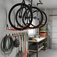 Portaherramientas Gancho Soporte Pared Bicicleta Organizar - Miniatura 4