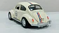 Vw Sedan Herbie Custom 1967 Esc:1/24 Kinsmart Coleccion Beig Color Beige - Miniatura 2