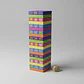Jenga Torre De Equilibrio Con 54 Bloques De Colores Animales - Miniatura 5