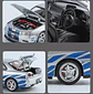 Rapidos Furiosos Nissan Gtr Juguete A Escala 1:24 Nissan - Miniatura 6