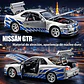 Rapidos Furiosos Nissan Gtr Juguete A Escala 1:24 Nissan - Miniatura 8