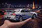 Rapidos Furiosos Nissan Gtr Juguete A Escala 1:24 Nissan - Miniatura 12