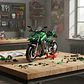 Moto De Bloques De Construcción Tipo Kawasaki Z1000 - Miniatura 4