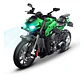 Moto De Bloques De Construcción Tipo Kawasaki Z1000 - Miniatura 5