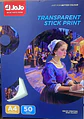 Papel Fotográfico Adhesivo Transparente A4 para Impresora  Pack de 50 Hojas Jolo - Miniatura 1