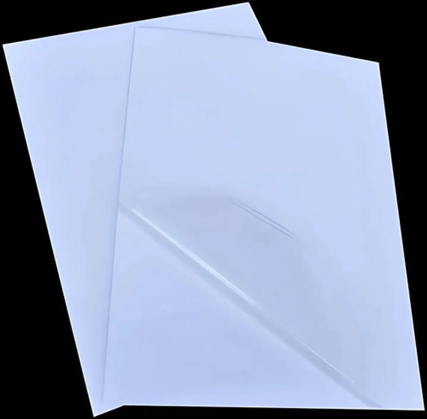 Papel Fotográfico Adhesivo Transparente A4 para Impresora  Pack de 50 Hojas Jolo 3