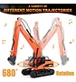 Carro De Juguete A Control Remoto Excavadora Rc Huina 1551 - Miniatura 4